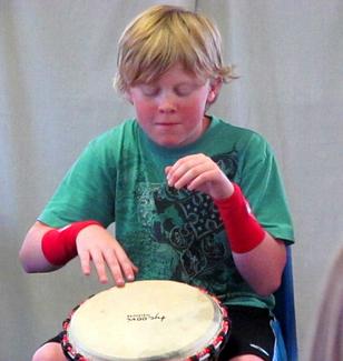 Silver Bow Montessori School Drumming